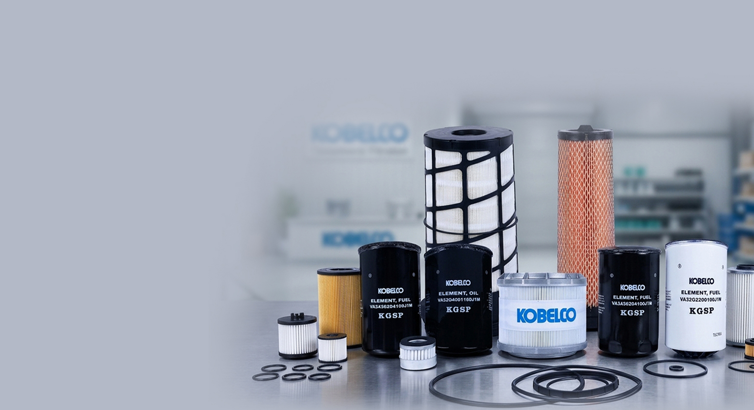 Kobelco genuine spare parts