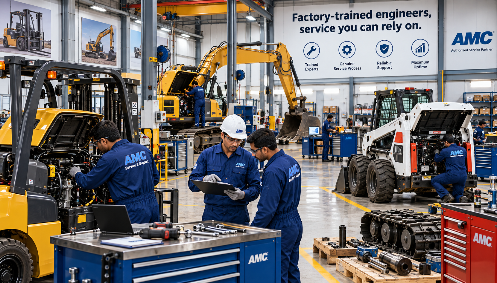 Factory-trained engineers, service you can rely on.