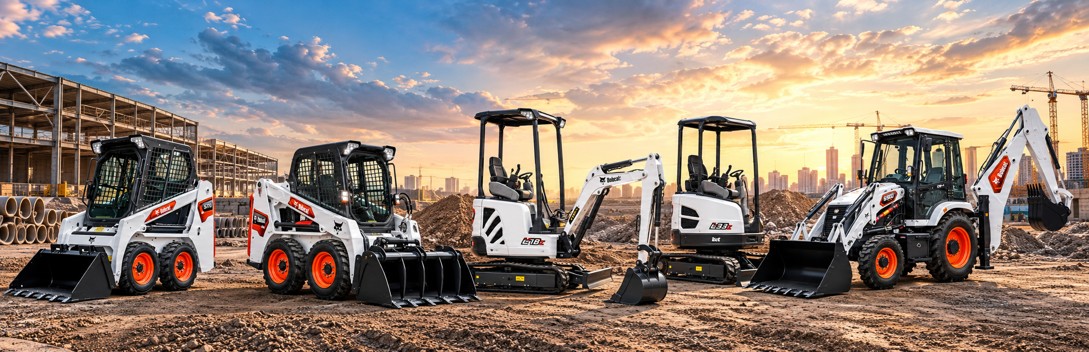 Bobcat compact equipment, sold and supported by SBEPL