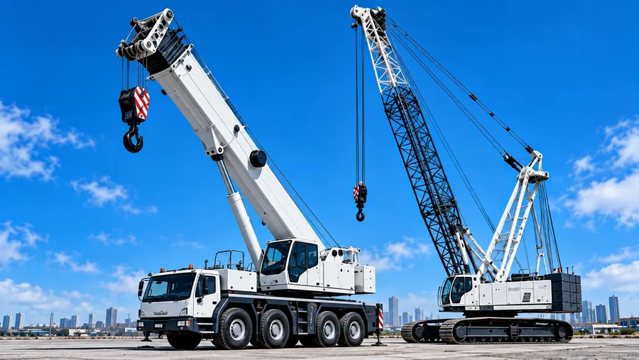 Telescopic & lattice cranes